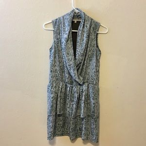 NWOT Rachael Roy Snakeskin Print Dress
